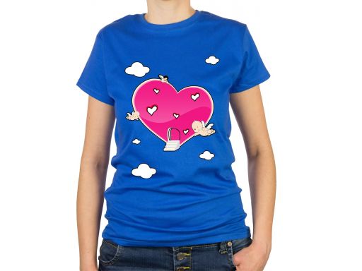 Koszulka dla dziewczyny love miłosne walentynki xl