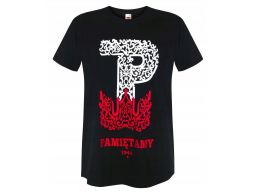 Koszulka patriotyczna polska walcząca (czarna) xl
