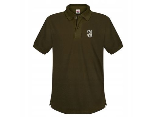 Koszulka militarna polo khaki orzeł wp s