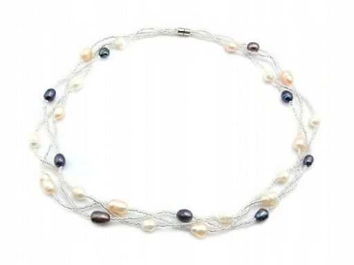 Lux art.naszyjnik perła naturalna