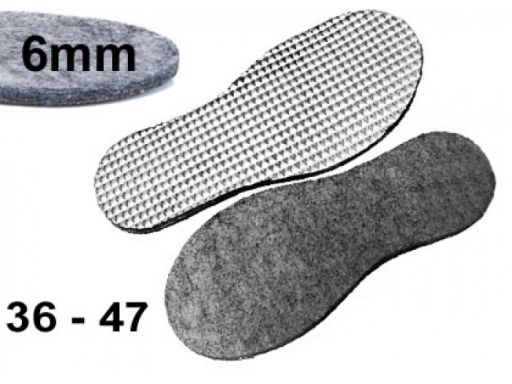 Wkładki do butów termo alu filc od 36-47 wrocław