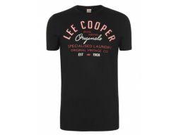 Lee cooper koszulka t-shirt llogo vintage tu: 3xl