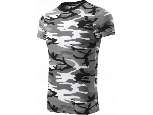 Koszulka tshirt adler camouflage moro szare xs