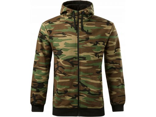 Bluza męska moro camo zipper c19 camouflage 2xl