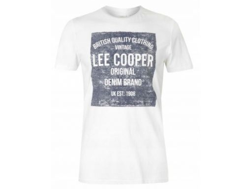 Lee cooper koszulka t-shirt c denim logo tu: xl