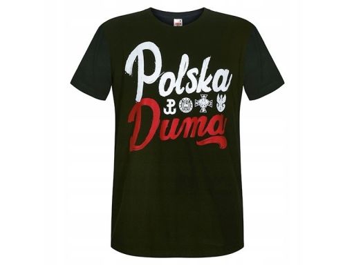 Koszulka patriotyczna polska duma xxl