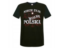 Koszulka niech żyje wolna polska s