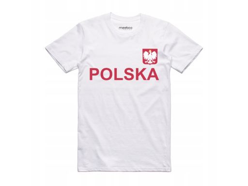 Koszulka polska z twoim nadrukiem euro 2xl