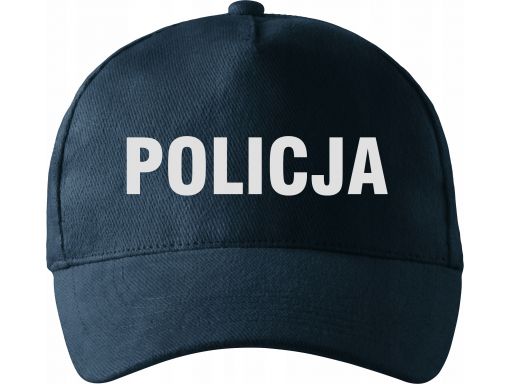Mundurowa czapka z daszkiem odblaskowy policja