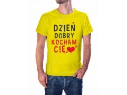 Koszulka z nadrukiem na dzień chłopaka walentynki