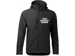 Męska kurtka softshell z twoim nadrukiem 3xl