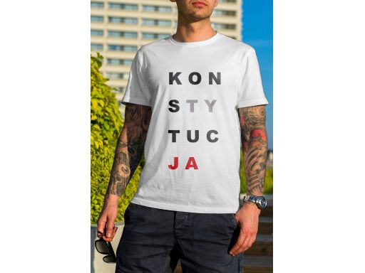 Koszulka męska konstytucja śmieszna 2xl