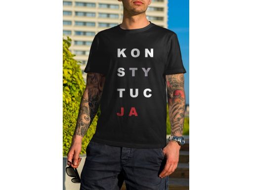 Koszulka męska konstytucja śmieszna 2xl