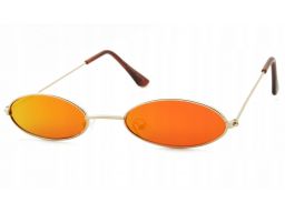 Okulary przeciwsłoneczne wąskie szybkie lustrzane
