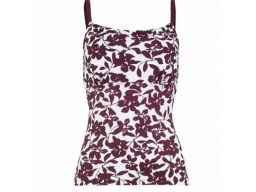 B.p.c top plażowy tankini brązowo-biały *40