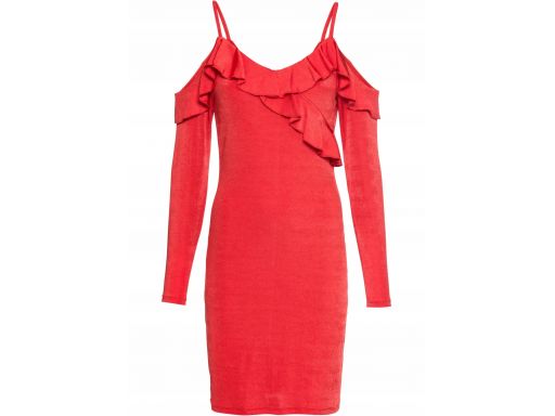 B.p.c czerwona sukienka z dżerseju 40/42.