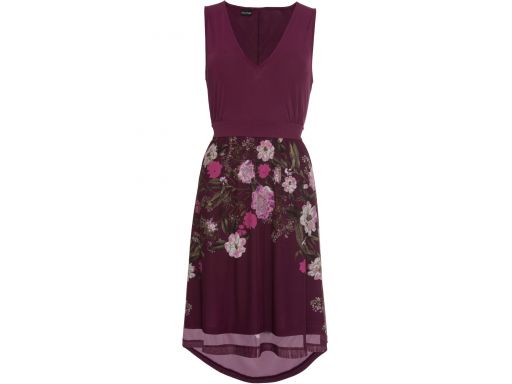 B.p.c sukienka fioletowa w kwiaty *40/42