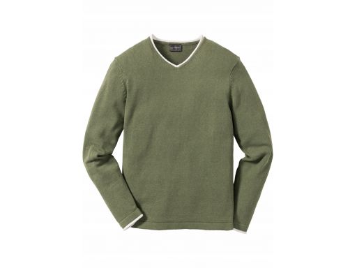 B.p.c sweter męski zielony : r. 52/54