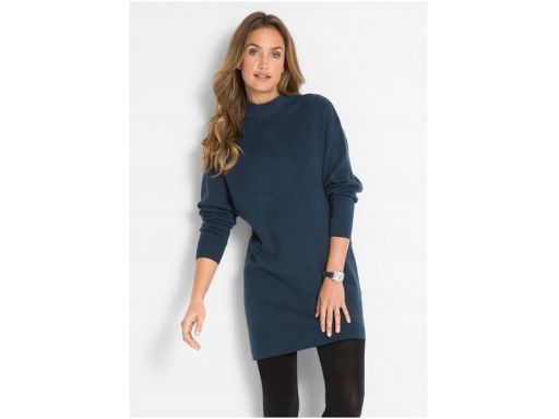B.p.c sukienka dzianinowa czarna : r. 52/54