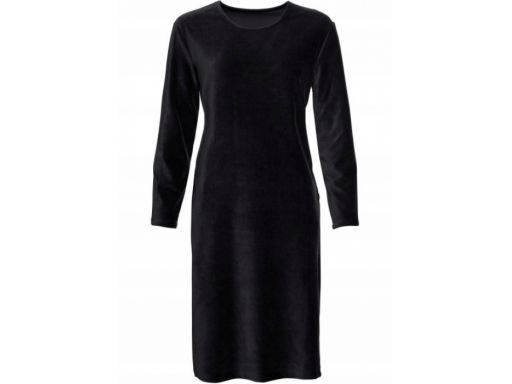 B.p.c czarna sukienka sztruksowa: r. 44/46