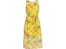B.p.c sukienka żółta w kwiatki hit: r. 40
