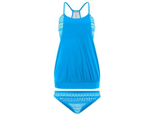 B.p.c tankini błękitne sportowy biustonosz *46