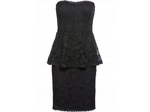 B.p.c sukienka koronkowa czarna sexi *36/38