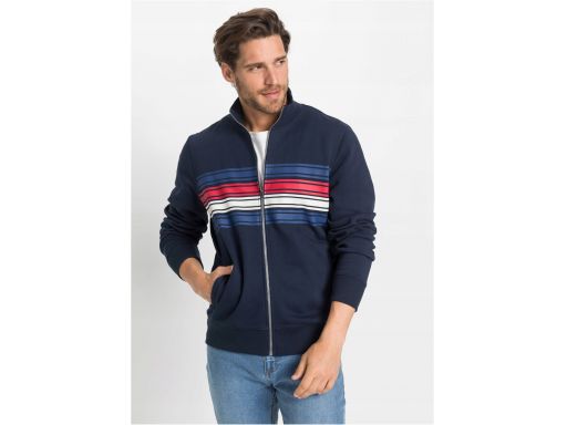 B.p.c bluza granatowa męska w paski r.s