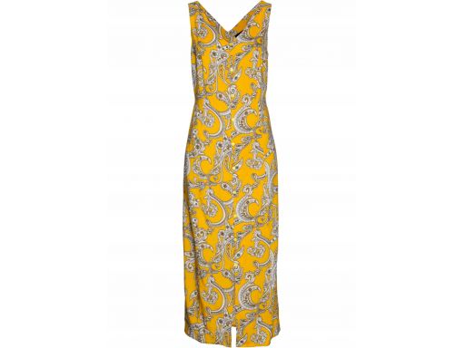 B.p.c sukienka midi żółta na ramiączka *54