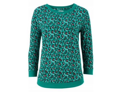B.p.c bluza zielona rękaw 3/4 *52/54
