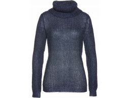 B.p.c sweter z golfem granatowy *48/50