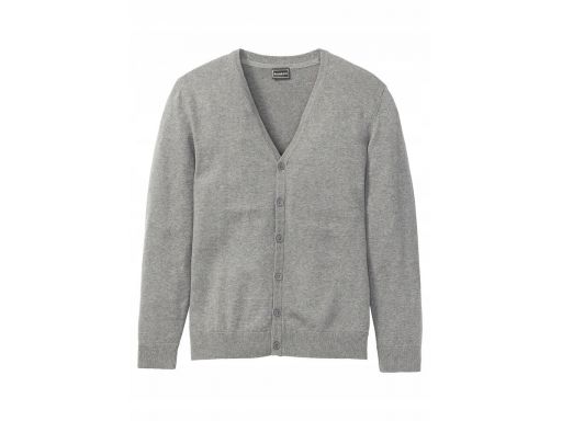 B.p.c sweter szary rozpinany męski 56/58.