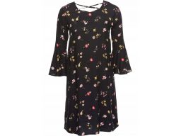 B.p.c sukienka czarna w kwiaty r.42