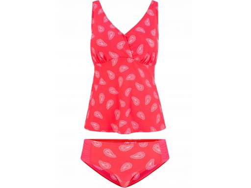 B.p.c tankini czerwone krótszy fason 50 (100f)