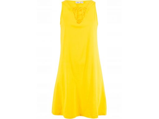 B.p.c bawełniana żółta sukienka 44/46.
