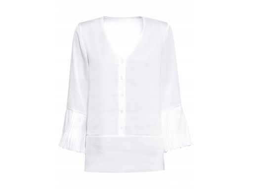 B.p.c biała elegancka bluzka 48.