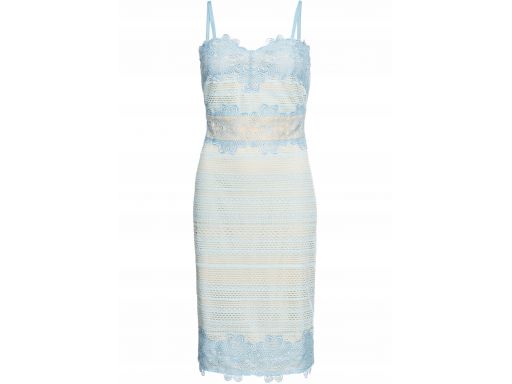 B.p.c sukienka koronkowa baby blue r.40