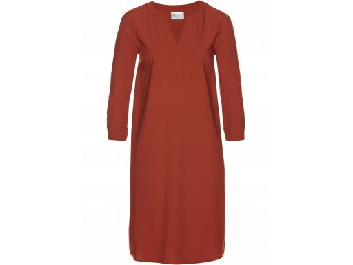 B.p.c ruda sukienka z cekinami r.48