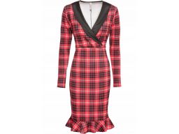 B.p.c sukienka w kratę hit: r. 48/50