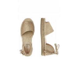 B.p.c beżowe espadryle brokatowe r.38