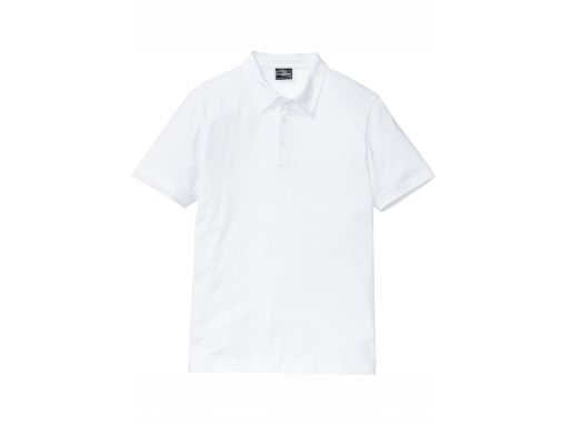 B.p.c biała koszulka polo xxl
