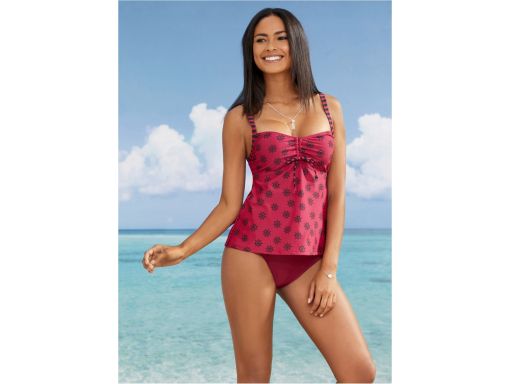 B.p.c tankini bordowe marynarskie *40