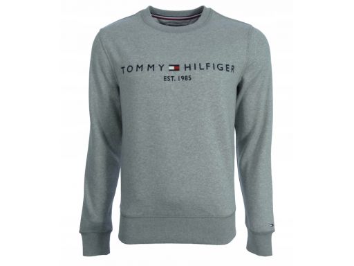 Tommy hilfiger bluza męska, logo, siwa xxl
