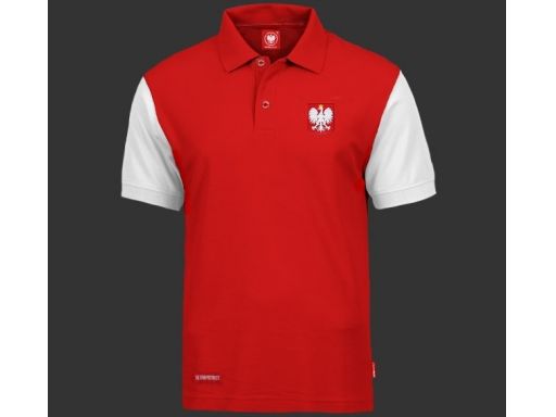 Patriotyczna koszulka polo orzeł xl