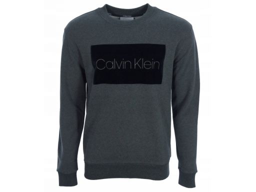 Calvin klein bluza męska, szara, logo m