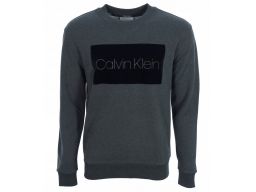 Calvin klein bluza męska, szara, logo m