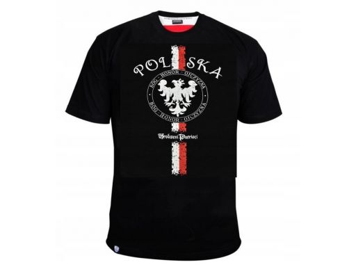 Koszulka patriotyczna polska bóg honor ojczyzna l
