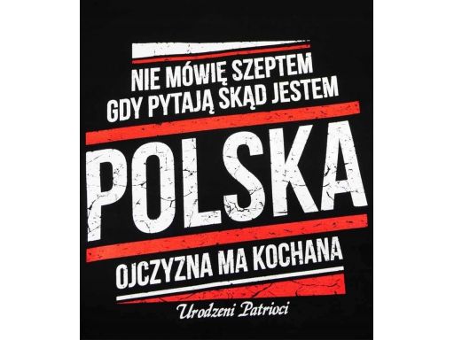 Koszulka patriotyczna gdy pytają skąd jestem m