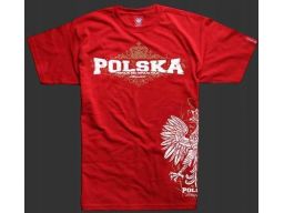 Koszulka patriotyczna polska (czerwona) xl