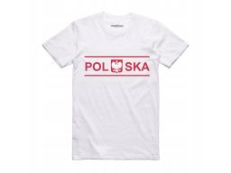 Koszulki kibica polski z nadrukiem polska herb xs